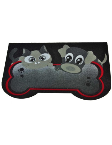 Zerbino floccato 40x70 cm. OSSO FLOMAT