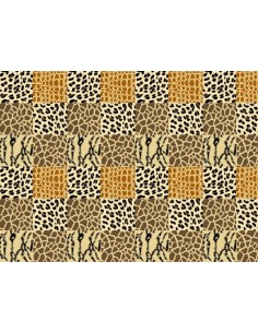 Mezcla animal playa toalla microfibra 95 x 175 cm