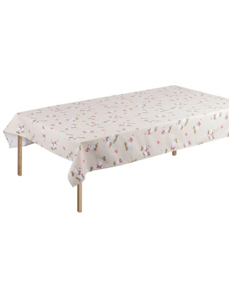 Rechteckige Tischdecke und quadratische bedruckte Baumwolle ANATRA