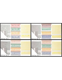 Set 6 martina Handtücher mit AIDA Volant 2