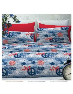 Wall Housse de couette 1 lit 200 x 200 cm