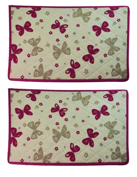 Farfalle 35 x 50 cm nr 2 pièce napperons.