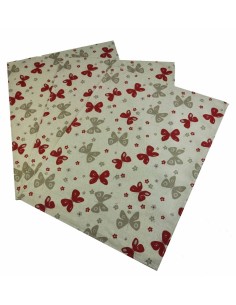 Farfalle Strofinacci da cucina nr 3 pz cm 50X70