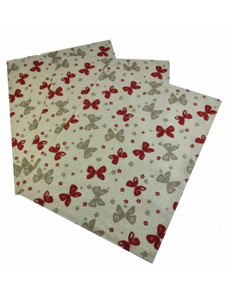 Farfalle Serviettes de cuisine 50 x 70 cm 3 PCs nr