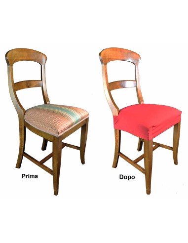 Antimacchia coppia di copri SEDUTA per SEDIA