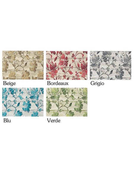 Alfombra de cocina antideslizante lavable ANAIS de 52 cm de ancho.