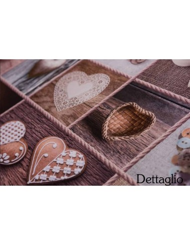 Teppich rutschfest  TRANSFER SHABBY CUORE