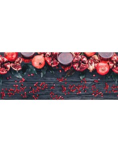 Transfer Granatapfel Anti-Rutsch Teppich