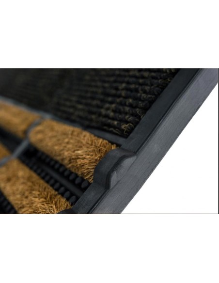 Doormat step dryer maison d’entrée noix de coco et caoutchouc DUET