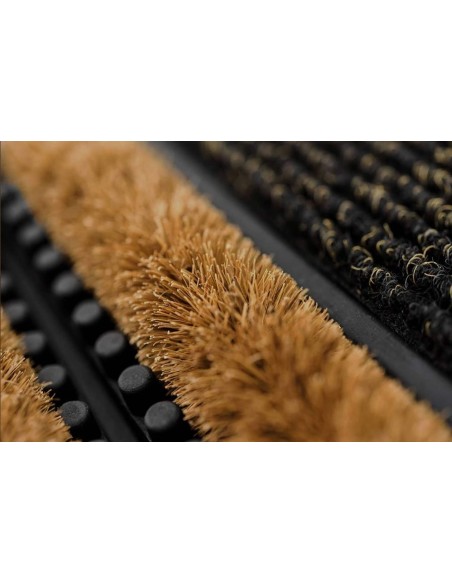Doormat step dryer maison d’entrée noix de coco et caoutchouc DUET