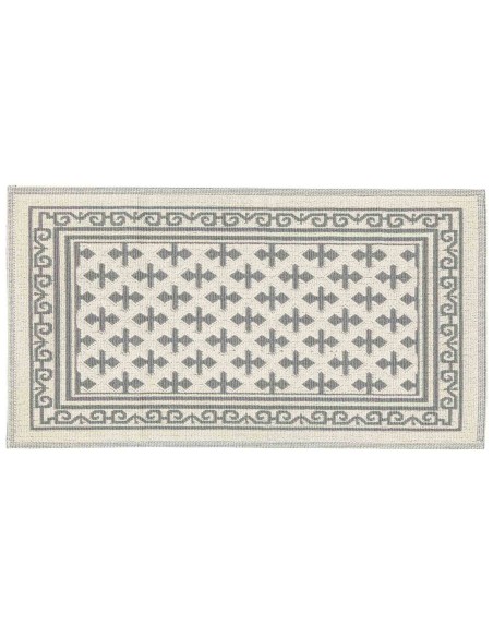 Tapis polyvalent en coton Giglio avec filet antidérapant