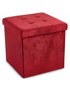 Contenedor de puf liso VELVET