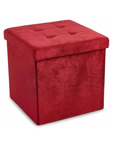 Contenedor de puf liso VELVET