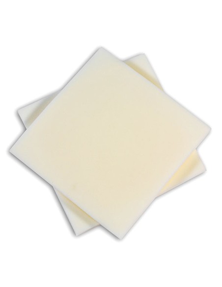 Chaise rembourrée de coussin set 2 pz. Plaques de 39x39 cm.