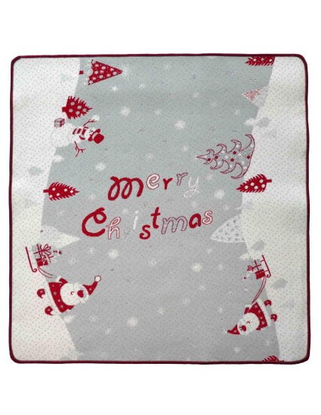 Tapis de Noel resined bordered SANTA CLAUS