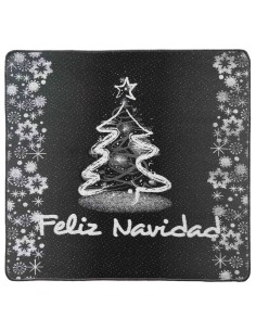 Tappeto passatoia bordata FELIZ NAVIDAD