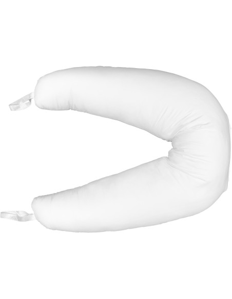 Coussin HUG XXL en Demi-Lune pour la grossesse, l’allaitement maternel et les nouveau-nés