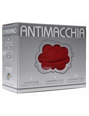 Antimacchia Housse de canapé 2 places de 140 à 180 cm.