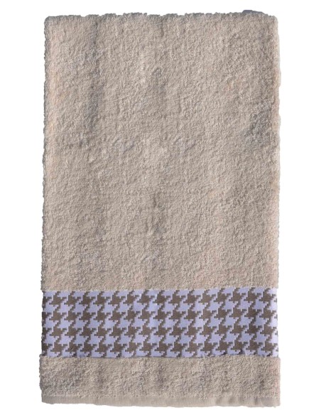 Pied de poule telo bagno 100x150 cm