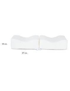 Viscolattice Memory Multipurpose Therapy Pillow, con dispositivo médico x piernas/rodillas x sueño ortopédico 2