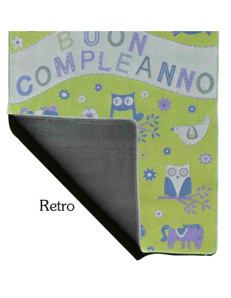 Evento de alfombra feliz cumpleaños GUFI 100X155 cm.