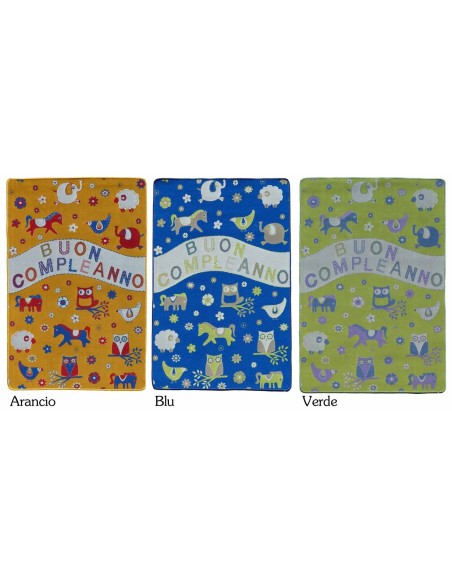 Événement tapis joyeux anniversaire GUFI 100X155 cm.