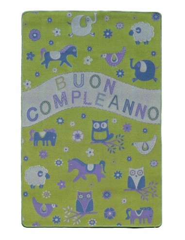 Événement tapis joyeux anniversaire GUFI 100X155 cm.