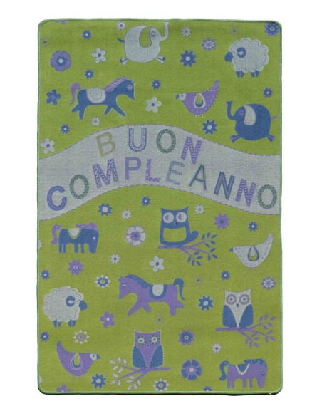 Tappeto evento buon compleanno GUFI 100X155 cm.