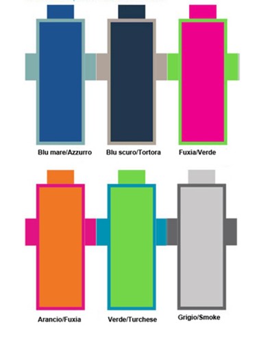 ComodServiette microfibre pour les chaises de plage avec côté poches cm 70 x 185