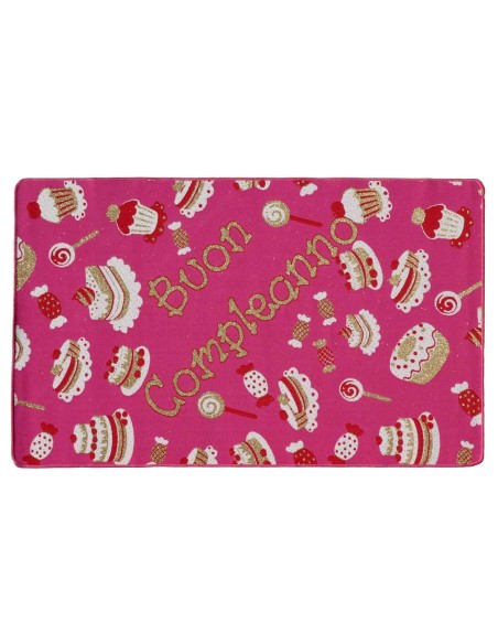 Tapis d’événement de joyeux anniversaire de graffiti