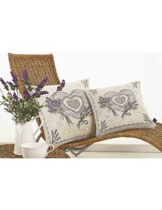 Lavendel Herzen Herz Partboard Sofa Kissen Futter