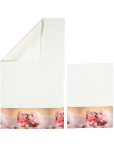 CUCCIOLI ET FLOWERS serviettes lyp numériques