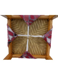 Cojín de silla extraíble con granito de aletas jacquard 2