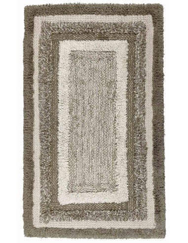 Tapis de bain en coton pur NEVADA DOUBLE