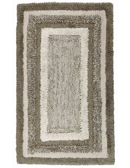 Tapis de bain en coton pur NEVADA DOUBLE