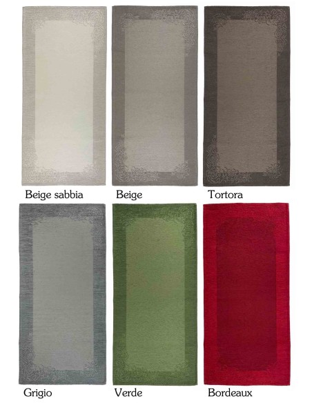 Tapis de cuisine et salle de chenille PASSION