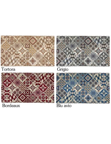 Chenille-Teppich für Küche MALLORCA