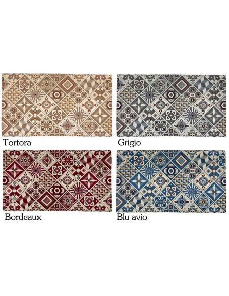 Chenille-Teppich für Küche MALLORCA