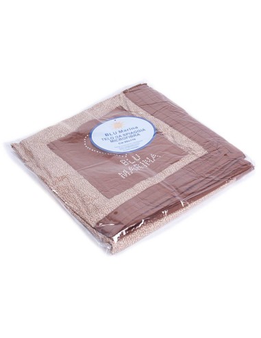 Microfibre de serviette de plage 90 x 170 cm. ROSA DEI VENTI