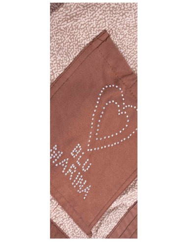 Microfibre de serviette de plage 90 x 170 cm. ROSA DEI VENTI