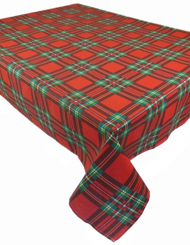 Nappe carrée et rectangulaire coton imprimé ECOSSE