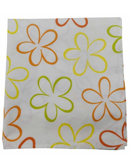 Nappe carrée et rectangulaire coton imprimé FIORELLONE COLORS