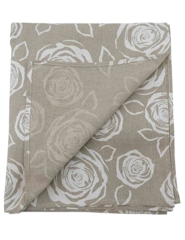 Mantel de algodón roseto cuadrado y rectangular