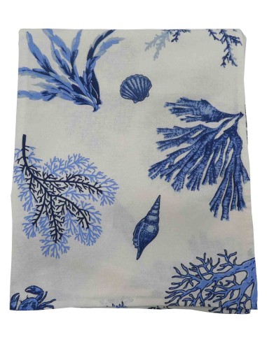 Pescado de algodón de mantel cuadrado y rectangular