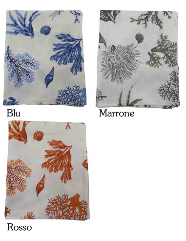 Nappe carrée et rectangulaire coton PESCI