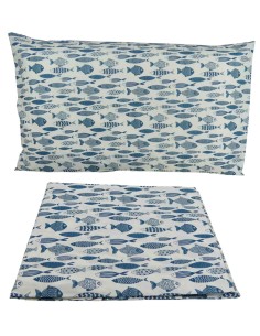 Cubierta nórdica de algodón FISH 2