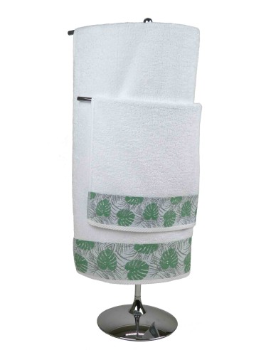 Paire de serviettes d'éponge SCOZIA