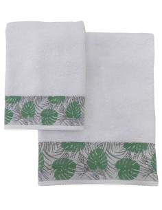 Coppia di asciugamani in spugna SCOZIA 2