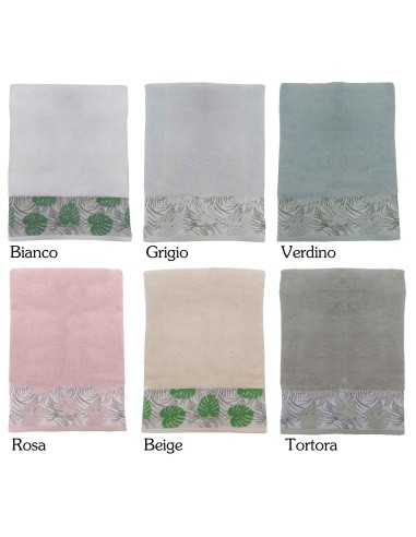 Paire de serviettes d'éponge SCOZIA