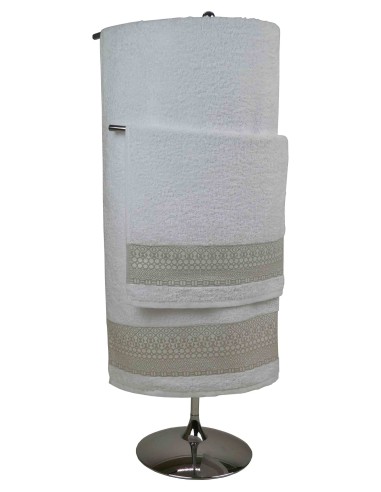 Par de toallas y toalla de baño de esponja de algodón GRAFFITI